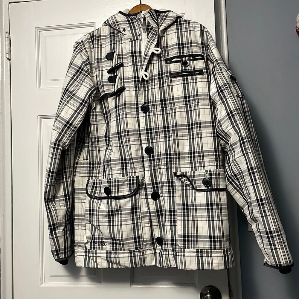 Burton White Collection women’s snowboarding jacket - size M